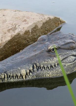 Катер крокодил, г/у плавающая голова крокодила, игрушка с имит...
