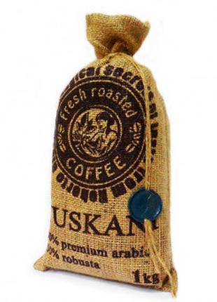 Кава в зернах tuskani, 1 кг (50/50)
