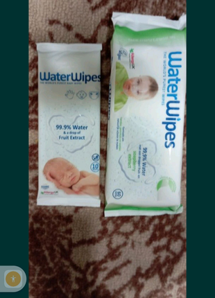 Влажные салфетки Waterwipes 60шт 145грн И 10шт 18грн. В наличии 6