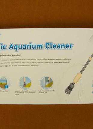 Очисник, пилосос, для акваріума, Bedee, Electric Aquarium Vacu...