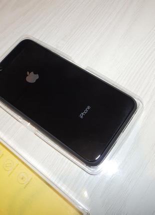 Чехол glass case для iphone 6 plus/6s plus (04) black