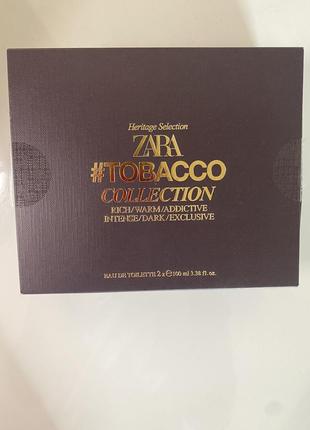 Набор парфюма zara tobacco collection intense dark exclusive+1...