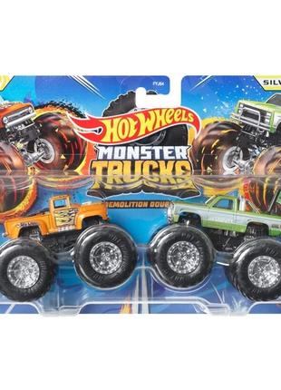 Набор машинок Mattel Хот Уилс Монстр Трак 2 шт Hot Wheels Mons...