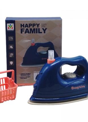 Утюг игрушечный c вибрацией "Happy family"