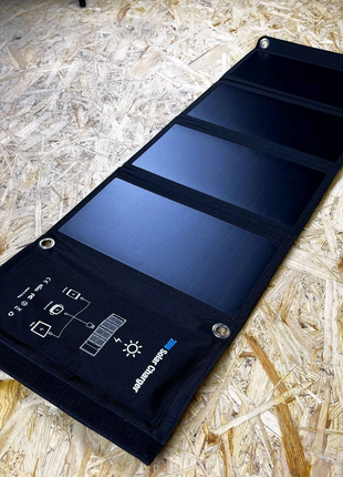 Складна, портативна сонячна панель IHOPLIX 12В 28Вт