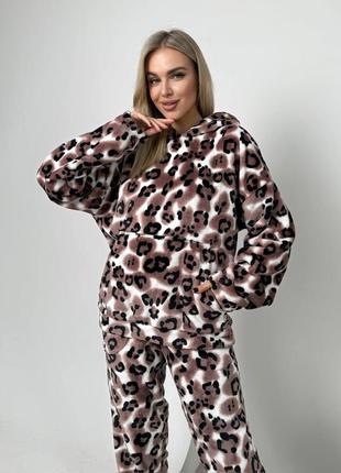 ✨женская пижама теплая из кенгуру ✨модель днк-4409-41803