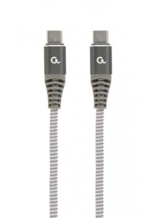 Дата кабель USB 2.0 USB-C to USB-C 1.5m 60W Cablexpert (CC-USB...