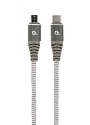 Дата кабель USB 2.0 Micro USB to USB-C 1.5m Cablexpert (CC-USB...