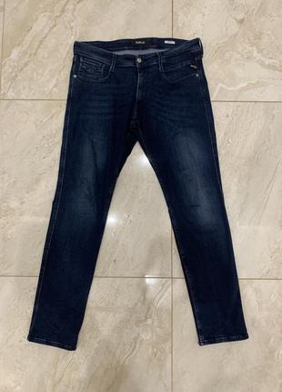 Мужские джинсы replay брюки синие оригинал