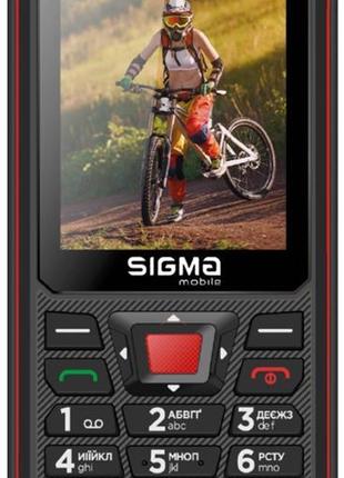 Мобільний телефон Sigma mobile X-treme PR68 Dual Sim Black/Red...