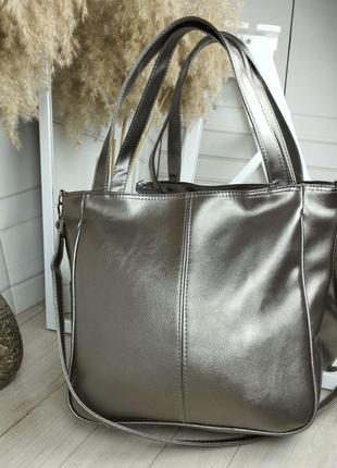 Женская невероятно красивая и качественная сумка из эко кожи т...