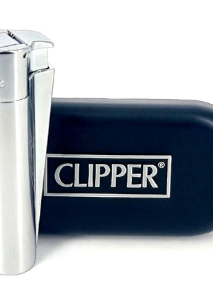 Запальничка Clipper метал турбо Подарункова
