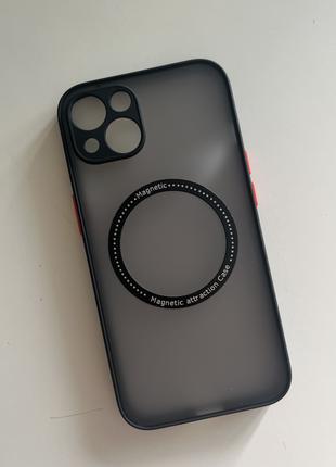 Ультратонкий матовый чехол для Iphone 13 (Magsafe)