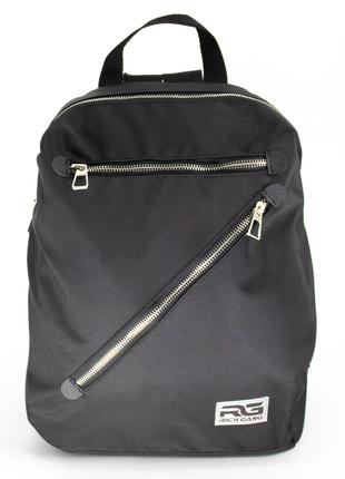 Жіночий міський стильний рюкзак чорного кольору для роботи про...