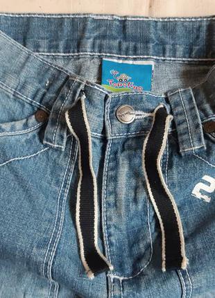 Голубые джинсы штаны topolino германия на 6 лет (116см)