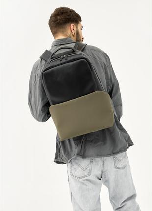 Рюкзак унисекс Sambag Zard dart black с хаки