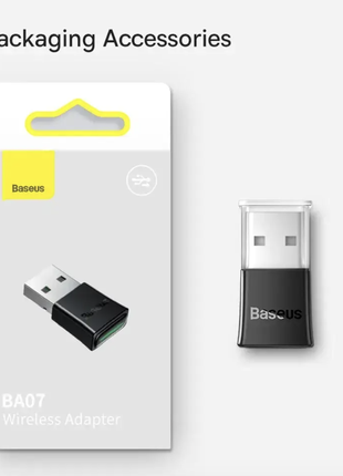 Baseus Bluetooth 5.3 адаптер для ПК. BA07 USB