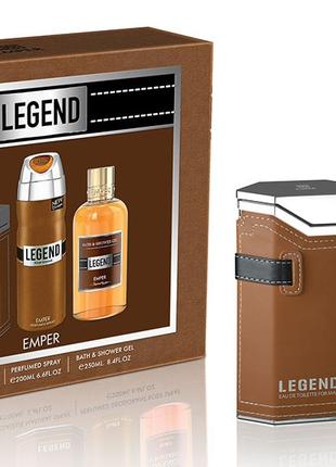 Набор для мужчин Legend Emper (туалетная вода дезодорант гель ...