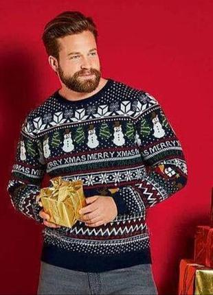 Новогодний мужской свитер livergy 3xl Германия