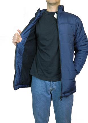 Мужская куртка зимняя прямая длинная,на синтепоне размер 46-52...