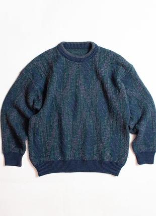 Теплый вязаный итальянский свитер