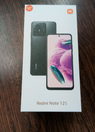 Телефон новий Xiaomi Redmi Note 12s Onyx black