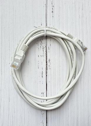 Сетевой кабель UTP Cat5e / патчкорд RJ-45 для интернета 4 pair...