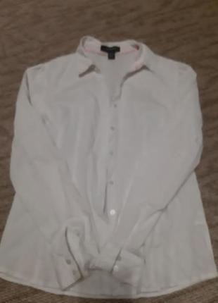 Біла сорочка жіноча, рубашка