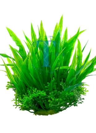 Искусственное растение для аквариума tr-104b с высотой 15 см