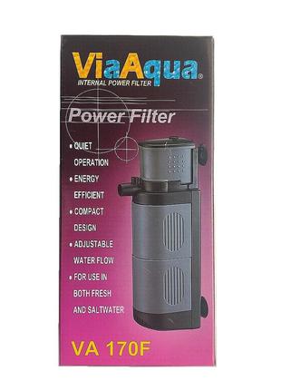Внутренний фильтр для аквариума viaaqua va-170f