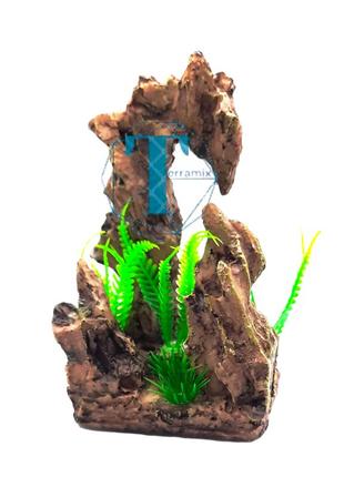 Декоративная скала с растениями tr-47