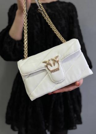 Женская сумка через плечо пинко стильная Pinko классическая, б...