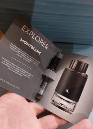 Montblanc explorer eau de parfum&nbsp;— мужская парфюмированна...