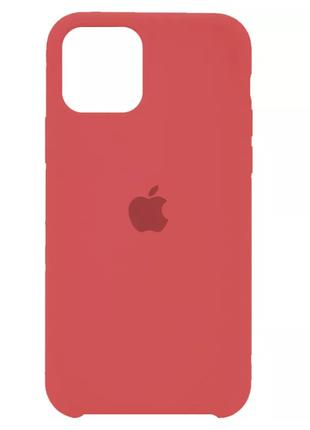 Силиконовый чехол для iPhone 13, кораловый цвет чехол для айфона