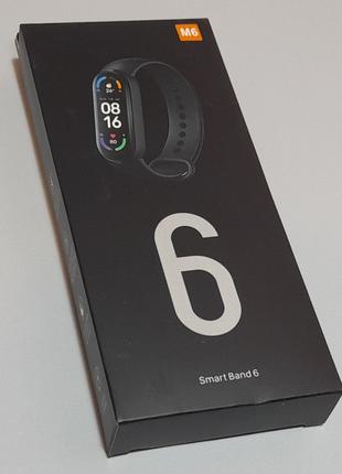 Смарт-часы, фитнес-браслет,Smart Band M6 Black