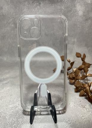 Чехол прозрачный с MagSafe для IPhone 13 без коробки