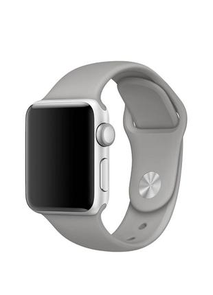 Ремешок Silicone Apple Watch 42/44 mm Stone