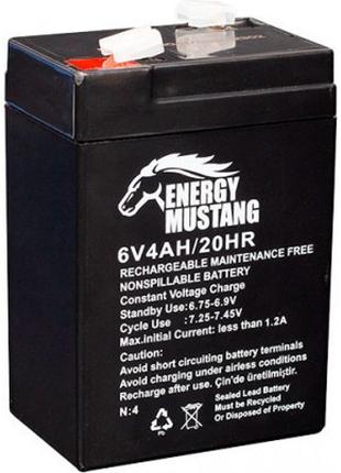 Аккумулятор EnergyMustang EM-640 AGM 6V 4Ah для весов фонарей ...