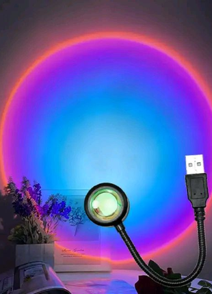 USB-лампа декоративная, Purple-blue💜💙, Star Night Light