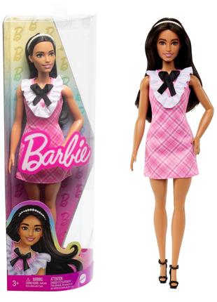 Лялька Barbie "Модниця" в рожевій сукні з жабо