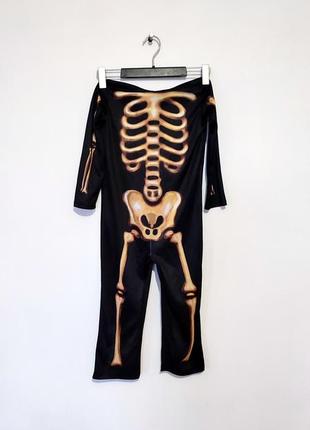 Детский костюм скелет для ребенка маскарад косплей новый год х...