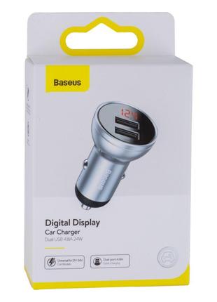 Автомобільний Зарядний Пристрій Baseus Digital Display CCBX 4....