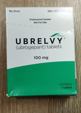 Ubrelvy Убрелви - одна таблетка 100mg