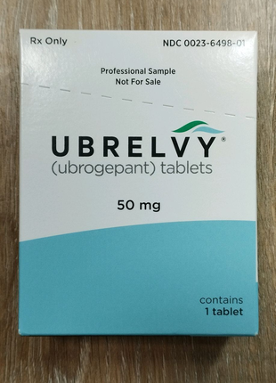 Ubrelvy Убрелви - одна таблетка 50мг