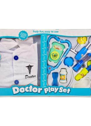 Дитячий ігровий набір лікаря з халатом 9901-18, 2 види