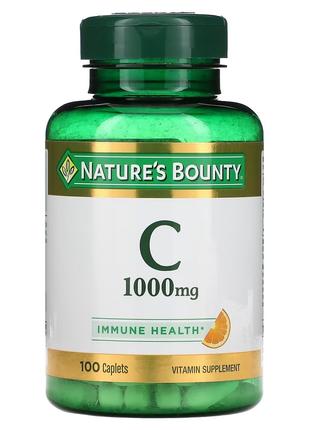 Витамин C, 1000 мг, Vitamin C, Nature's Bounty, 100 каплет