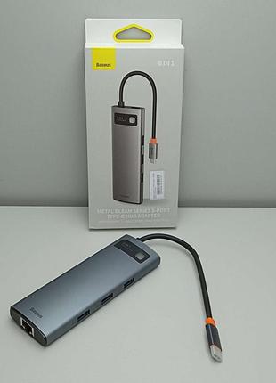 USB-концентраторы c кардридером Б/У Baseus USB-хаб STARJOY Typ...