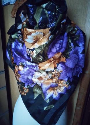 Платок шарф воротник-стильное украшение на шею