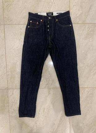 Классические джинсы pull&bear мужские синие брюки