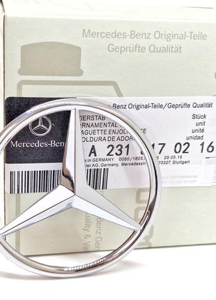 Эмблема Mercedes-Benz на крышку багажника W231 SL400 A23181702...